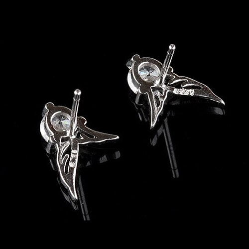 Angel Wings Silver Plated Earrings