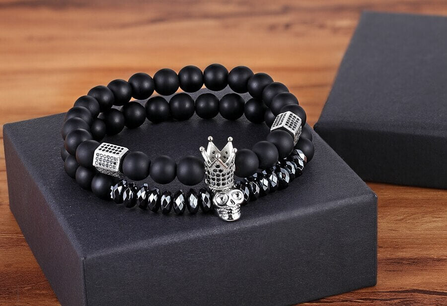 Onyx stone bracelet