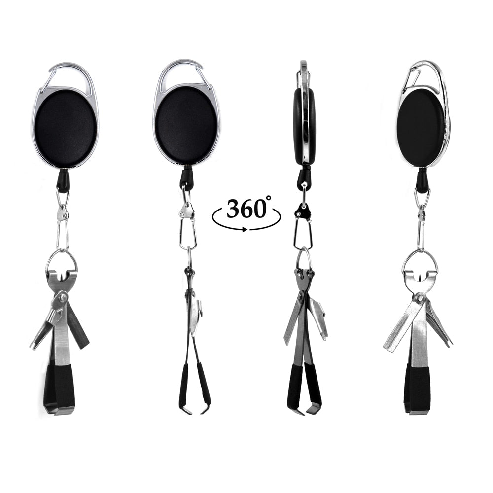 Quick fishing knot tool