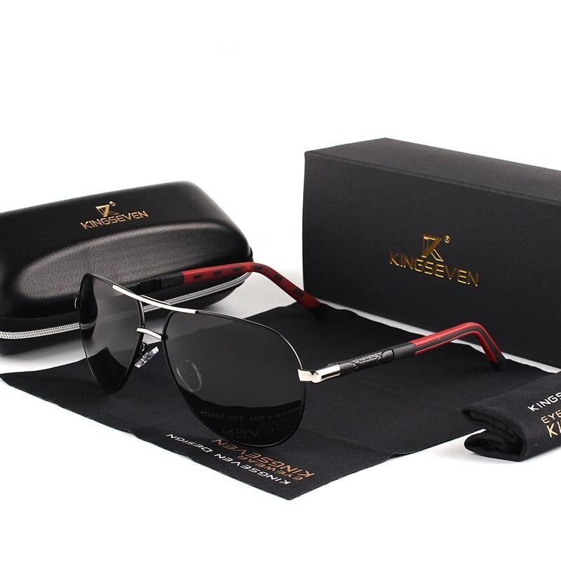 Men's Vintage Aluminum Polarizing Sunglasses