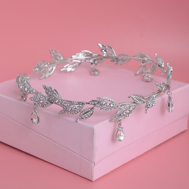 Ladies Luxury Crystal Crown