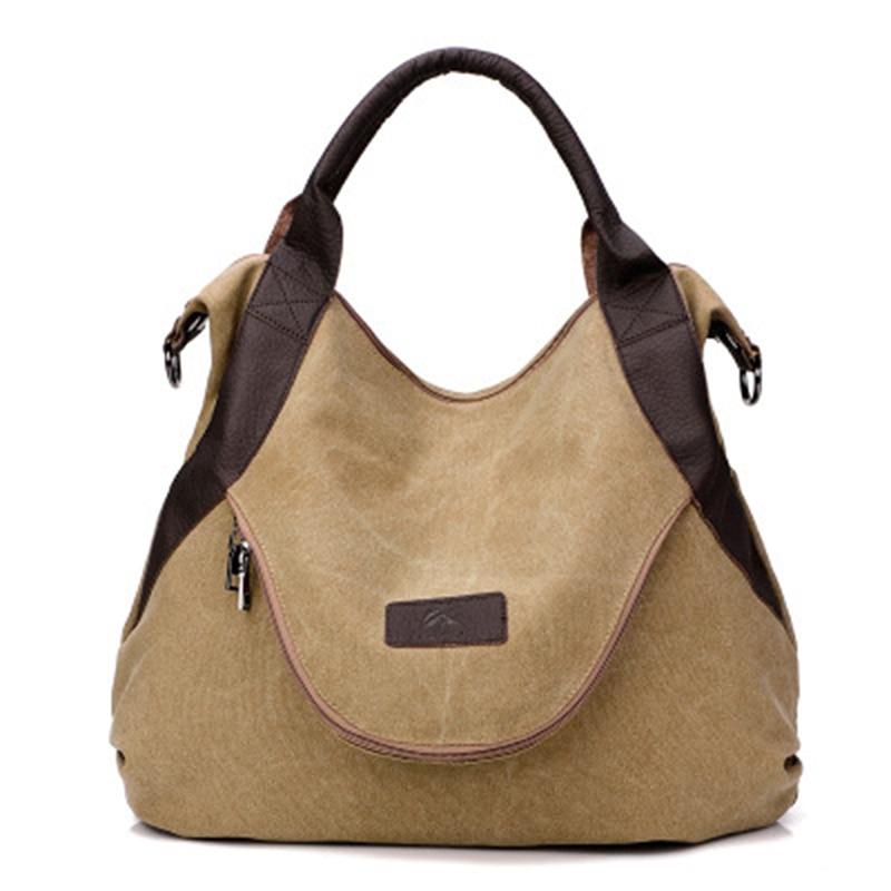 Large Pocket Canvass Bag