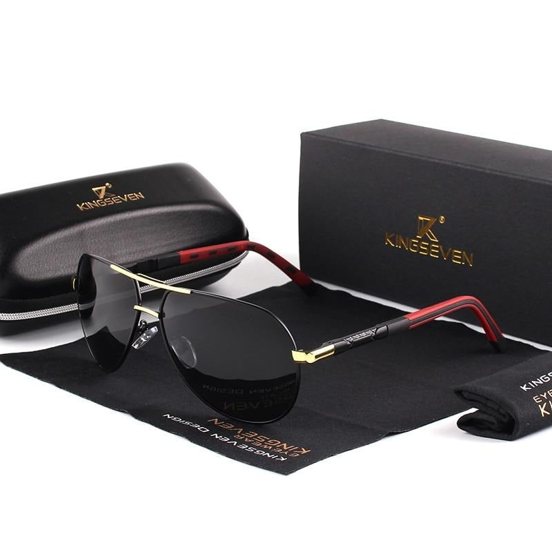 Men's Vintage Aluminum Polarizing Sunglasses