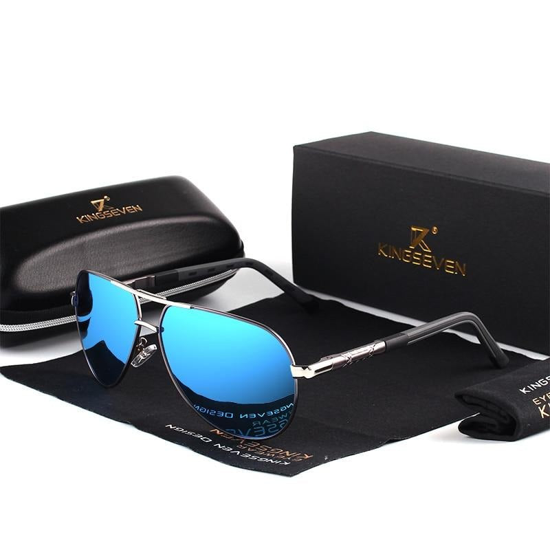 Men's Vintage Aluminum Polarizing Sunglasses