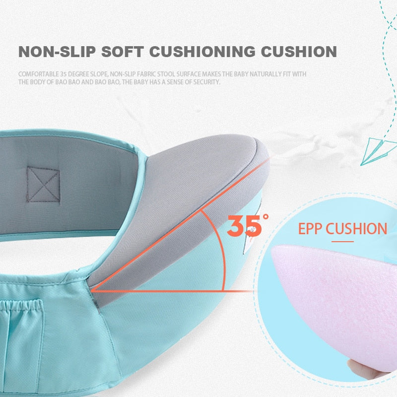 HIPSEAT | Pain-free Baby Hip Seat Carrier