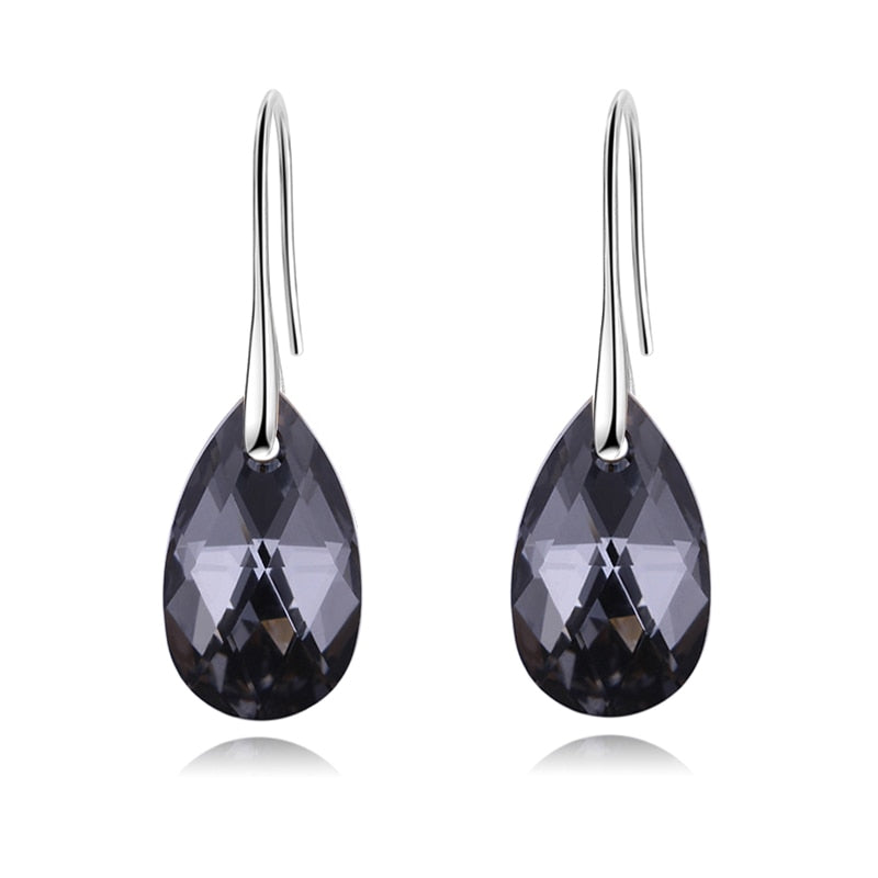 Teardrop Crystal Earrings