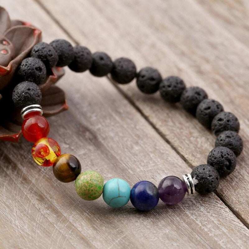 7 Chakra Diffuser Bracelet