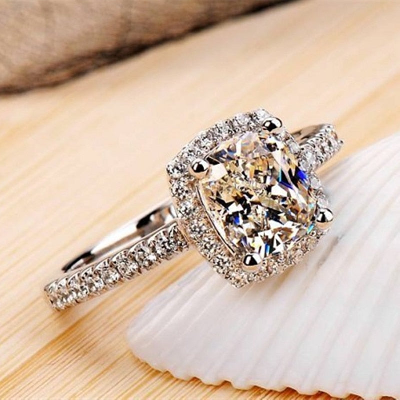 Midi Square Promise Ring