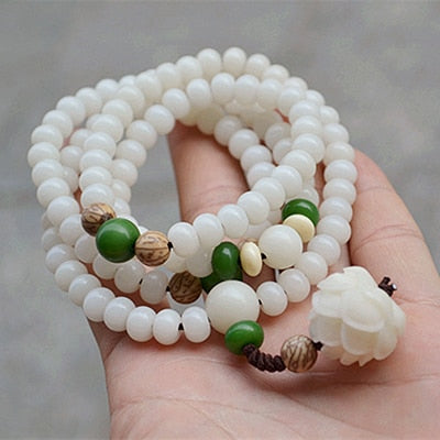 Bodhi Lotus Flower Beaded Bracelet