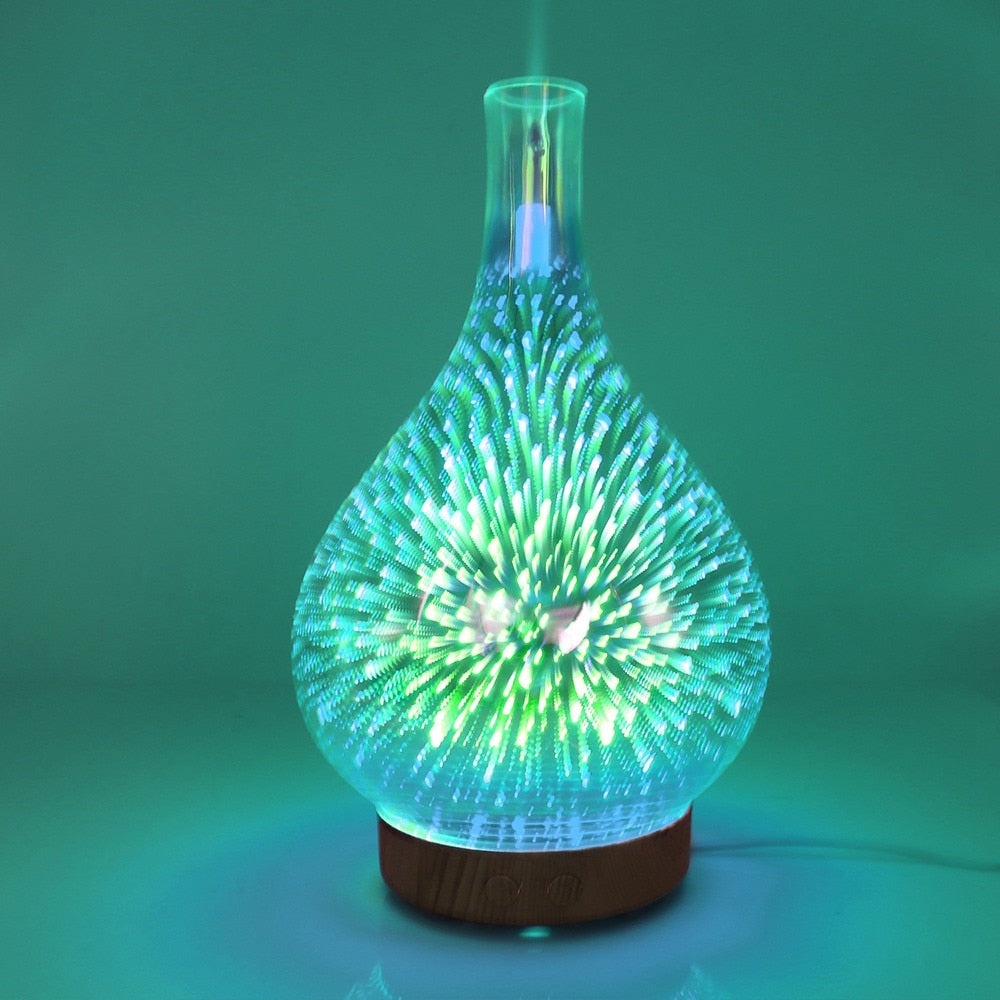 Fire Diffuser - Firework Humidifier &amp; Oil Diffuser