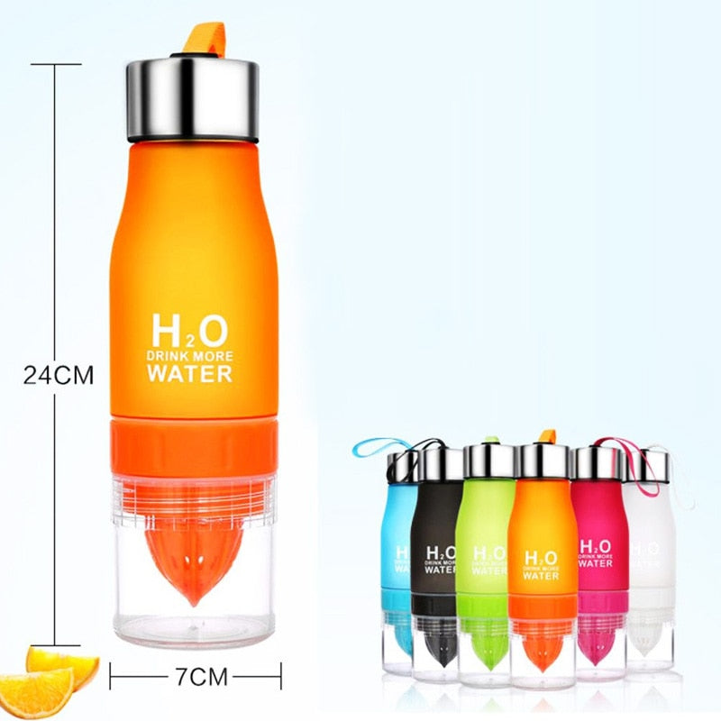 Detoxvannflaske - 650 ml