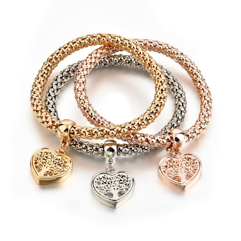 Tree of Life Bracelet (heart shape)