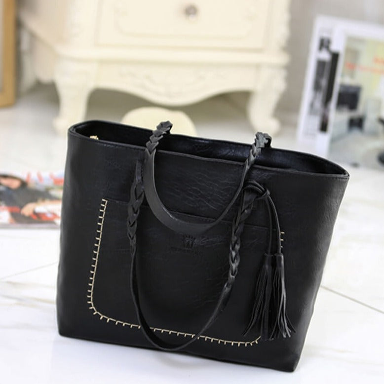 Leather Shoulder Bag for women