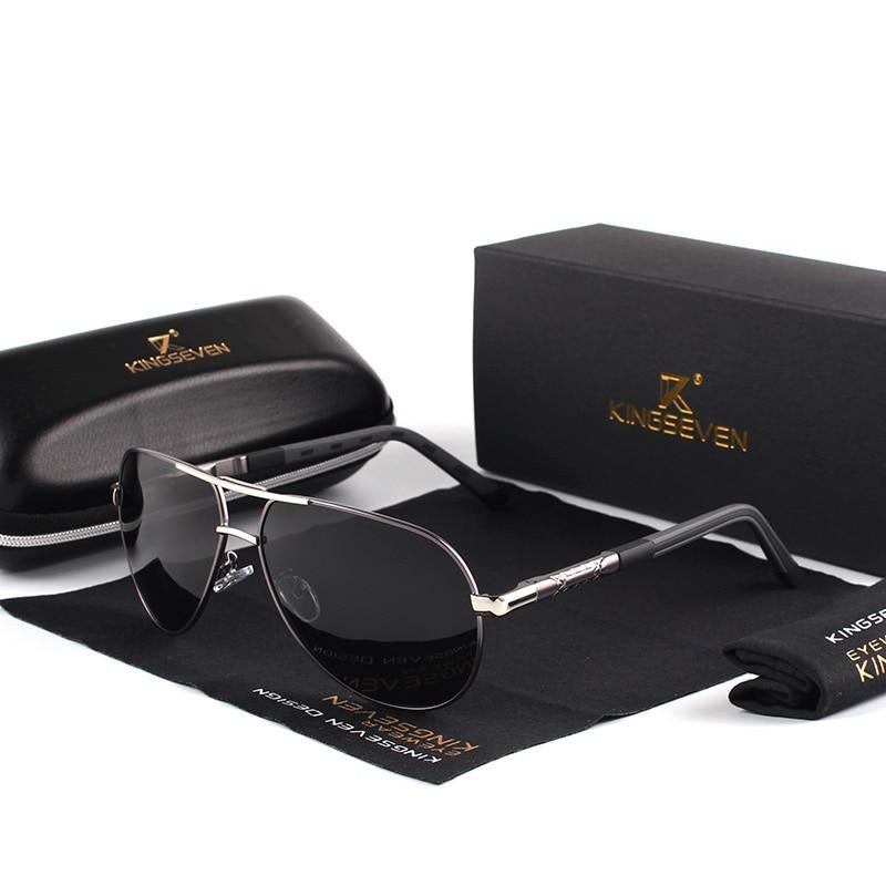 Men's Vintage Aluminum Polarizing Sunglasses