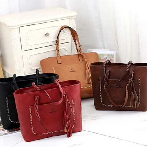 Leather Shoulder Bag for women