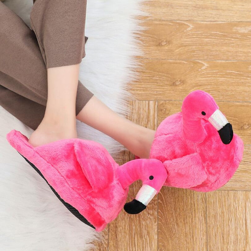 Flamingotøfler