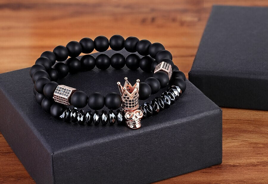 Onyx stone bracelet