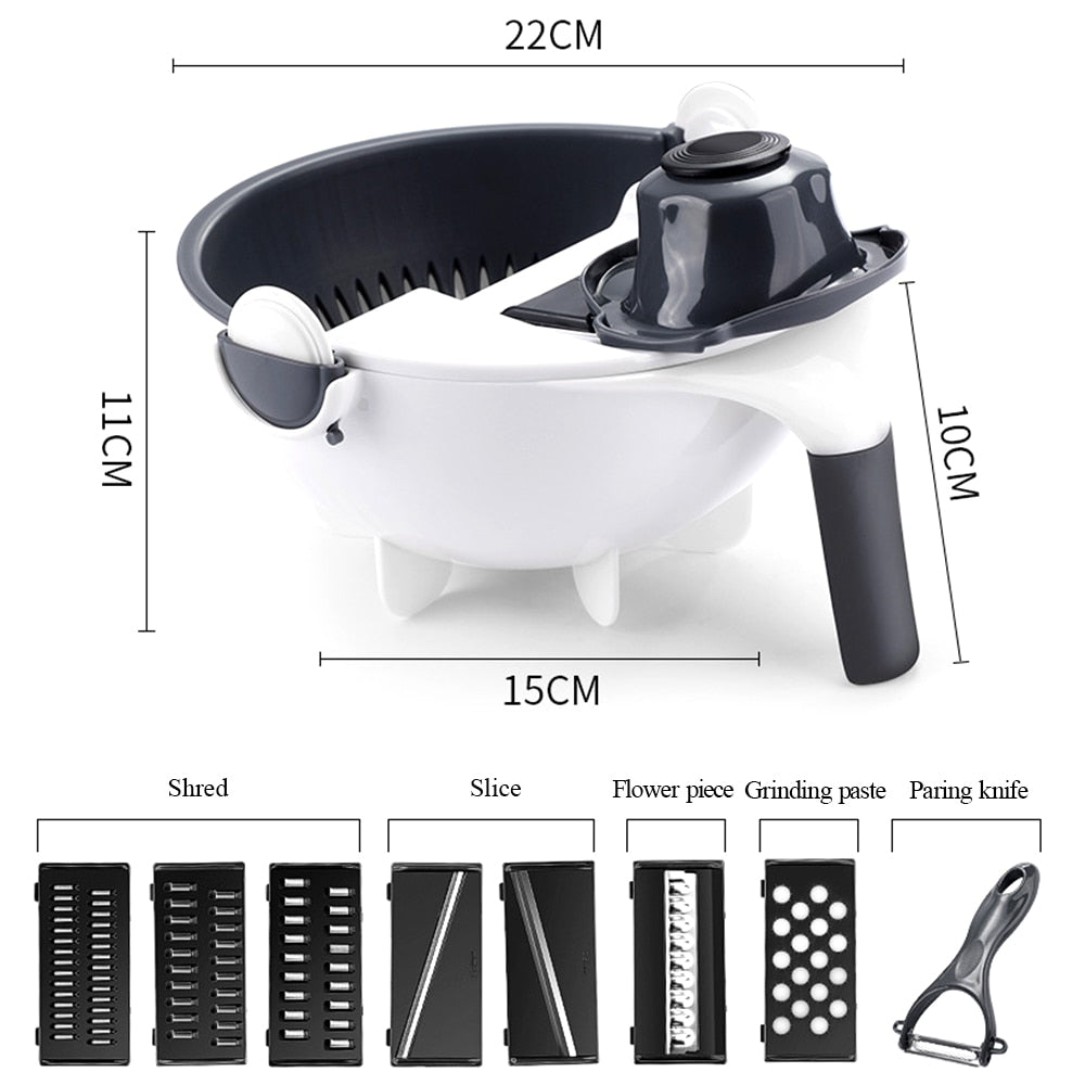 Rotatable Vegetable Cutter