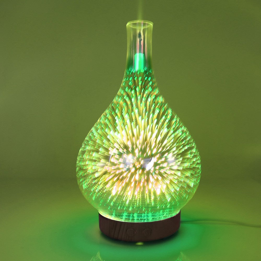 Fire Diffuser - Firework Humidifier &amp; Oil Diffuser