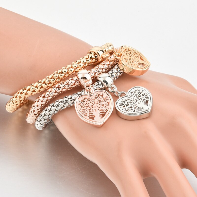 Tree of Life Bracelet (heart shape)