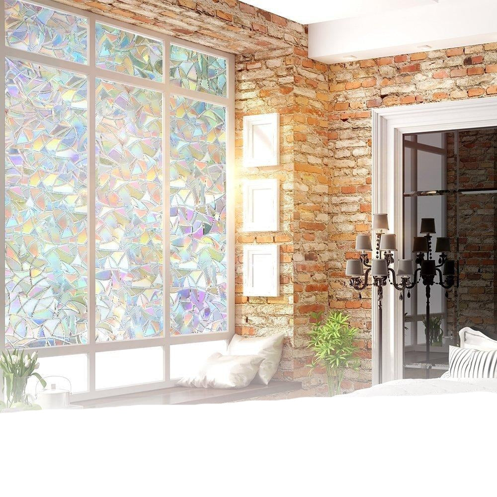 3D Rainbow Glass Foil
