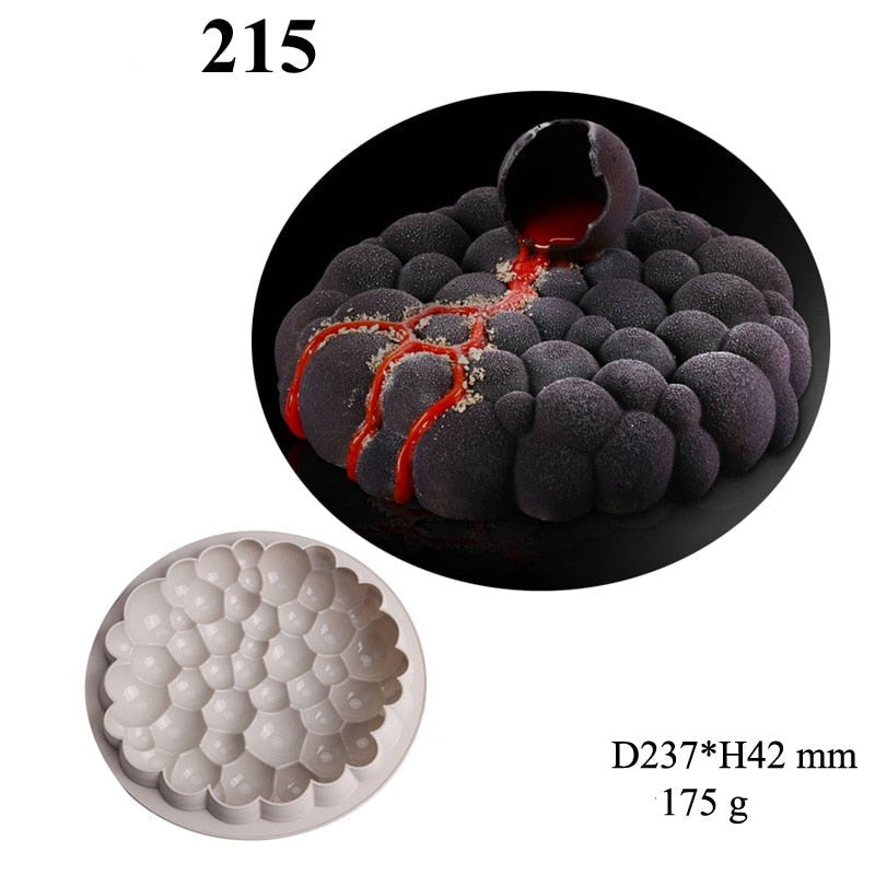 3D Silicone Dessert Molds