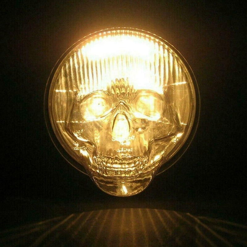 Skull Headlight Covers