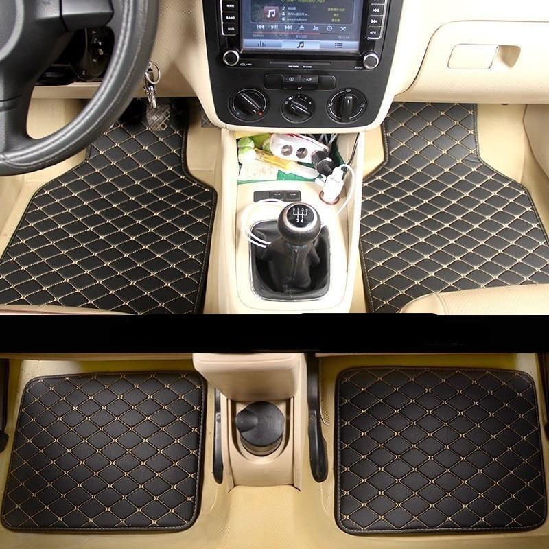 Universal Leather Car Floor Mats
