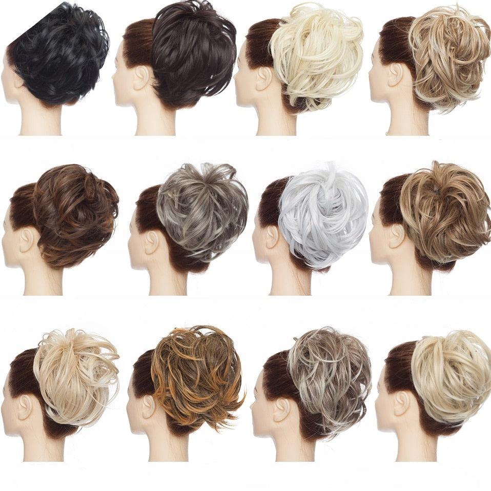 Messy Bun-hårstrikk