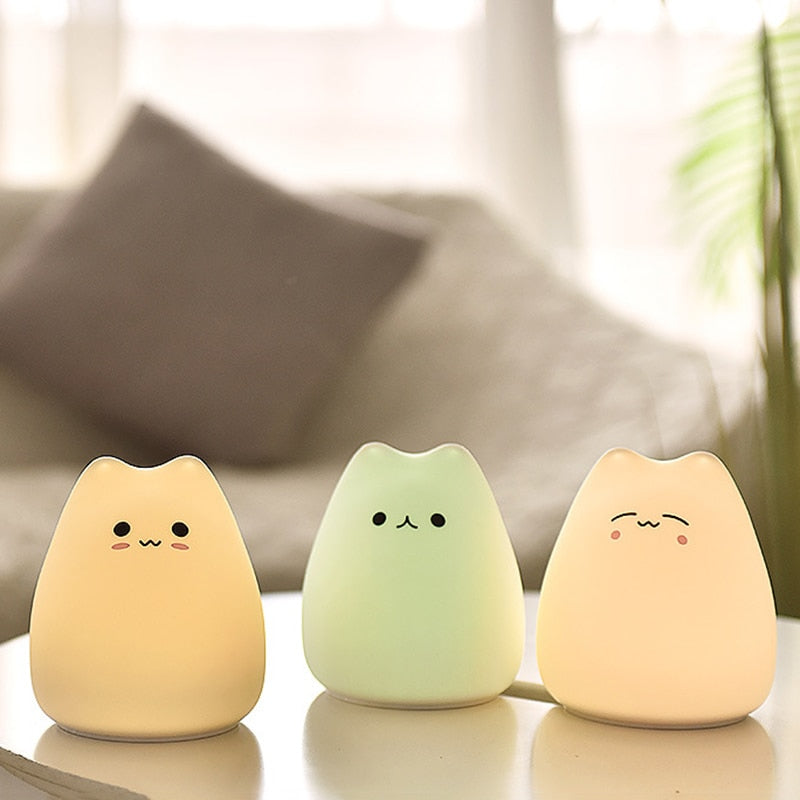 Cheeky Cat LED Lamp