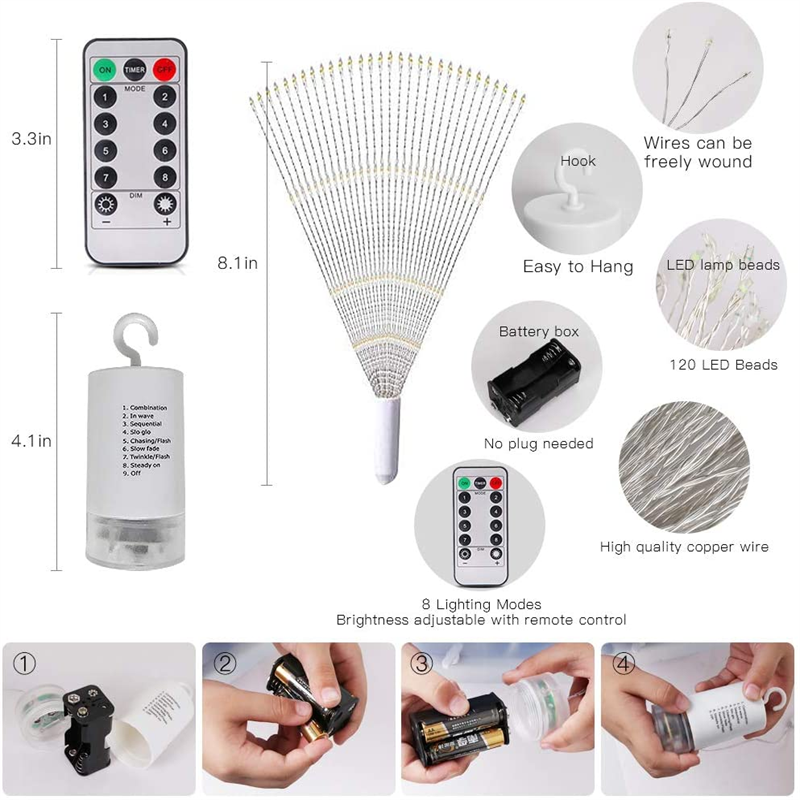 Firework Fairy Light