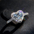 Heart Cubic Zirconia Ring