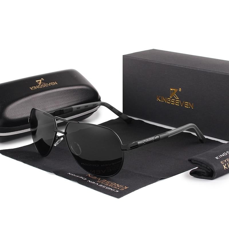 Men's Vintage Aluminum Polarizing Sunglasses