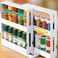 Multifunctional Rotating Storage Rack