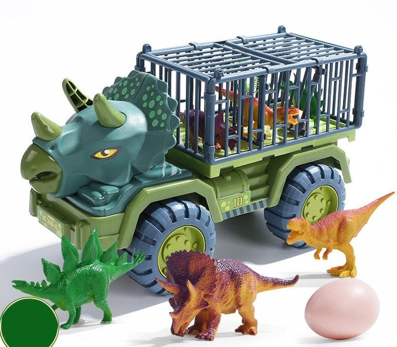 Dinosaur truck toy