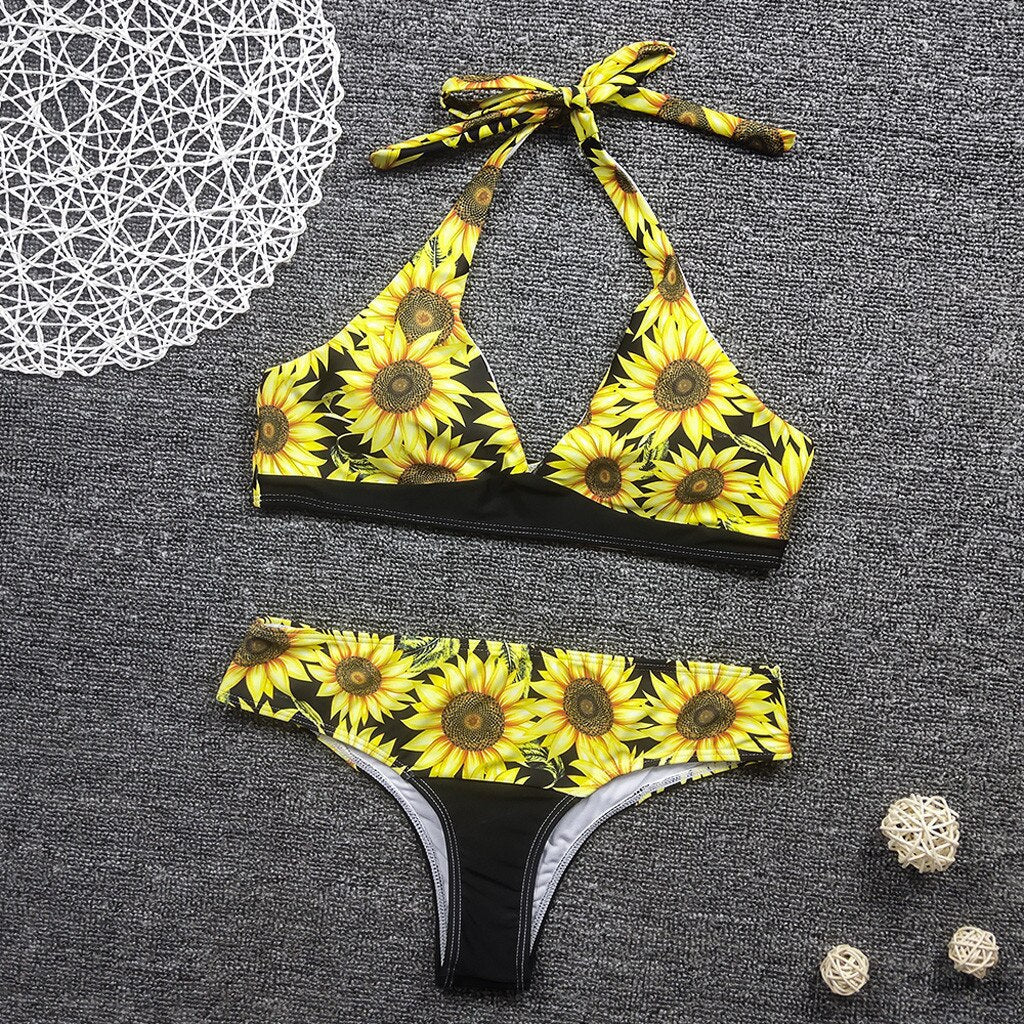 Solblomst Bikini Badedrakt