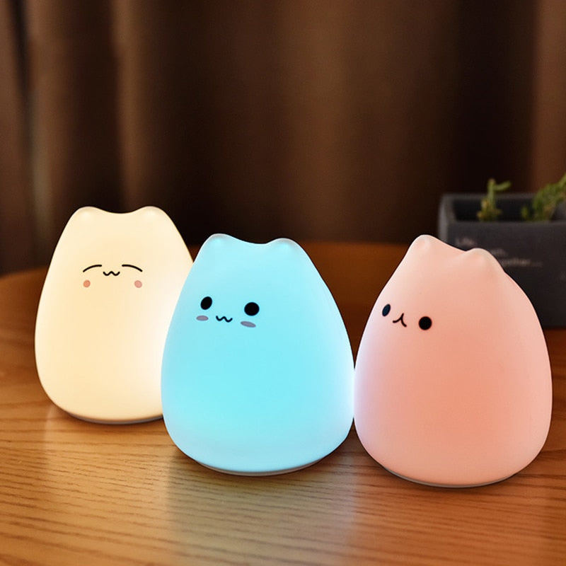 Cheeky Cat LED Lamp