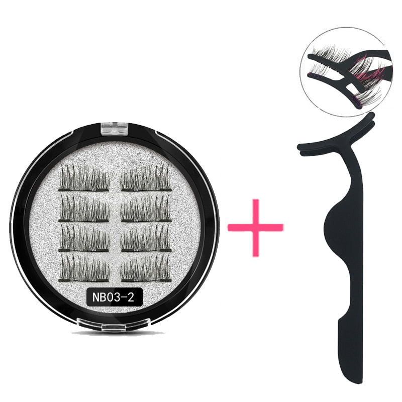 Double Magnetic Eyelashes