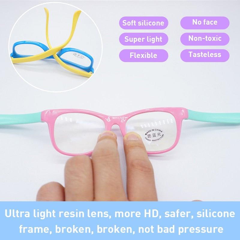 Anti blue light children's glasses