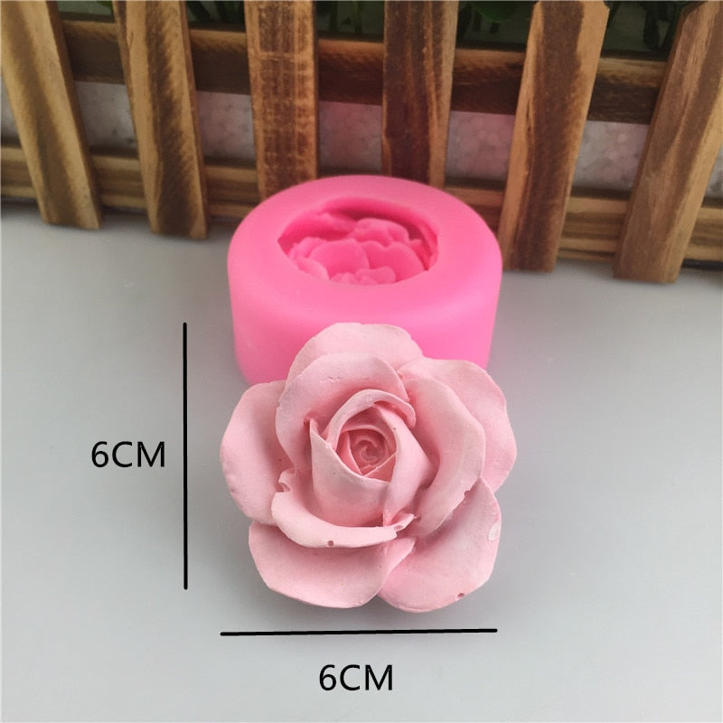 Rose Silicone Mold