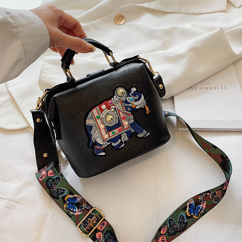 Mandala Embroidered Bag