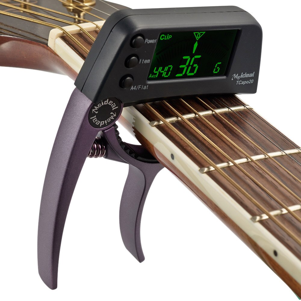 2-in-1 Guitar Capo &amp; Tuner