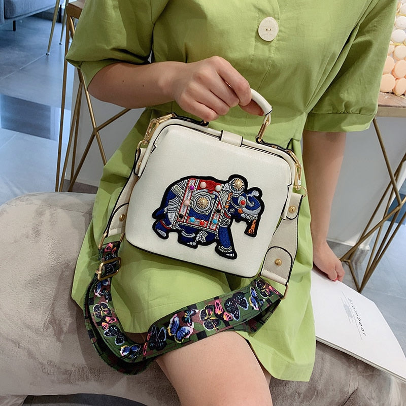 Mandala Embroidered Bag
