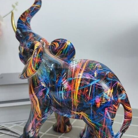 Kunst Elefantdekorasjon