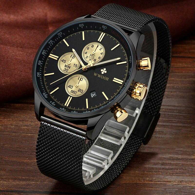 Ultra-thin Chronograph Wristwatch