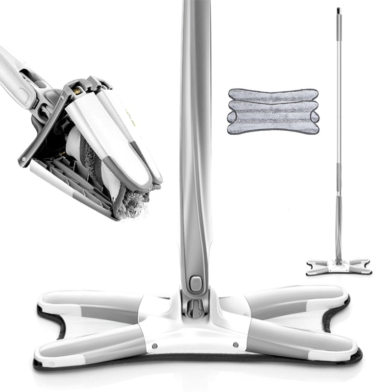 X Type | Microfiber Floor Cleaning Mop