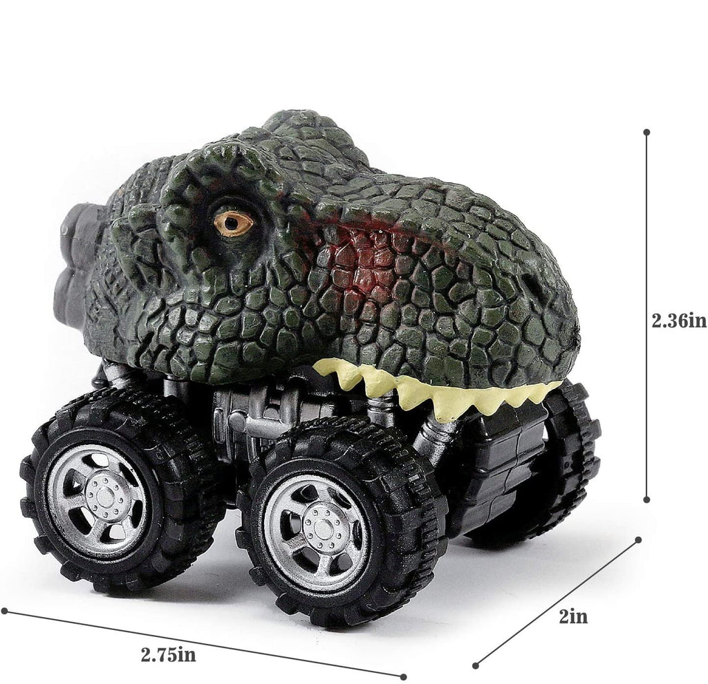 Pull Back Dinosaur Mini Car