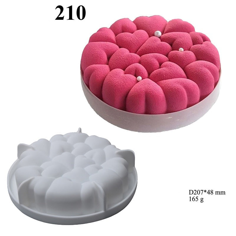 3D Silicone Dessert Molds