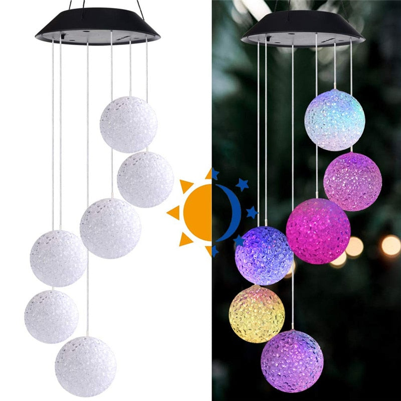 Solar Rechargeable Crystal Balls