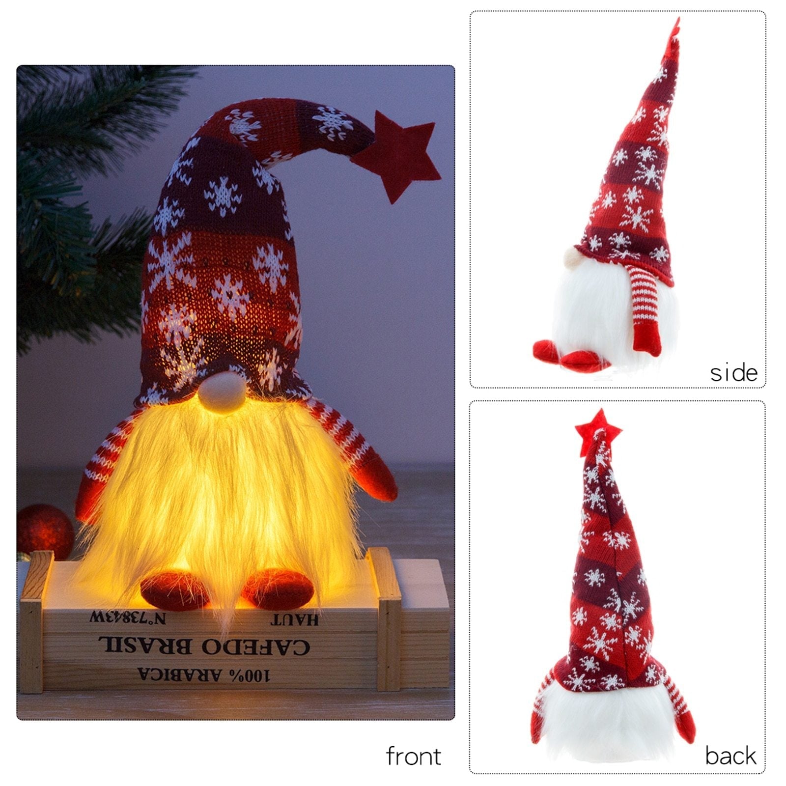 Lighted Christmas Gnome